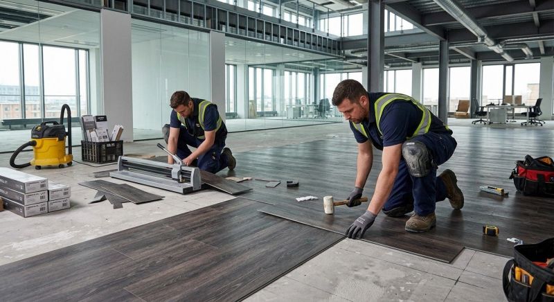 Our team working on Flooring Service projects in Smyrna, DE