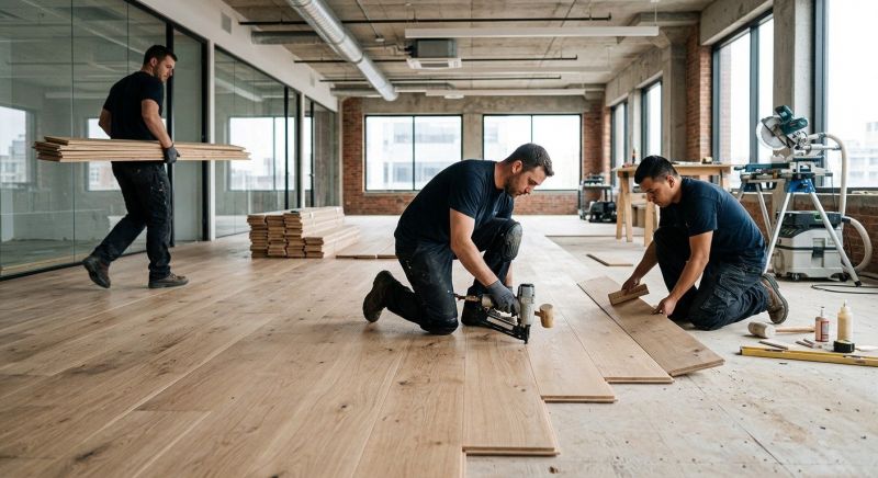Commercial Hardwood Service in Delaware City, DE
