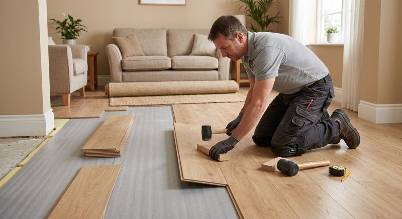 Laminate Floor Installation in Dover, DE