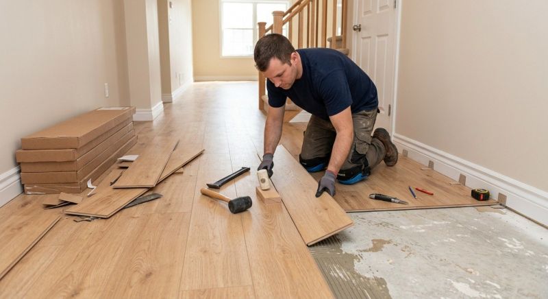 Laminate Floor Installation in Smyrna, DE