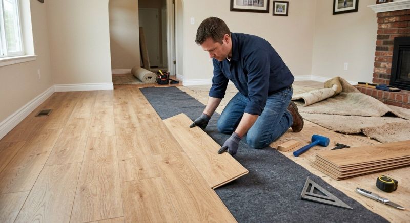 Laminate Floor Remodeling in Smyrna, DE