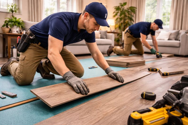 Laminate Floor Replacement in Smyrna, DE