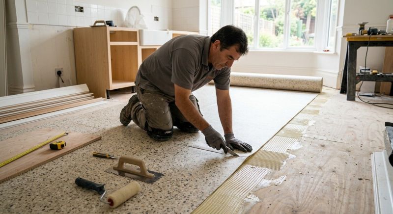 Linoleum Floor Installation in Bear, DE