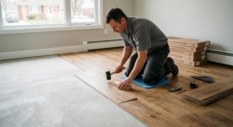 Linoleum Floor Installation in Delaware City, DE