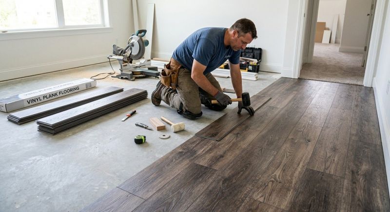 Linoleum Floor Installation in Felton, DE