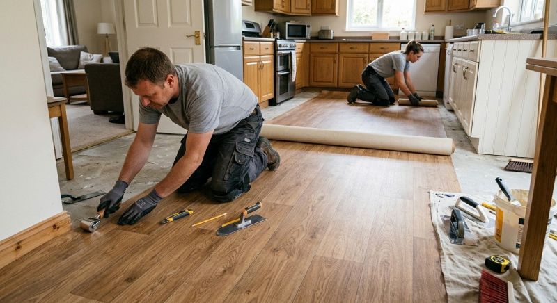Linoleum Floor Installation in Smyrna, DE