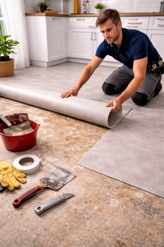 Linoleum Floor Installation in Smyrna, DE