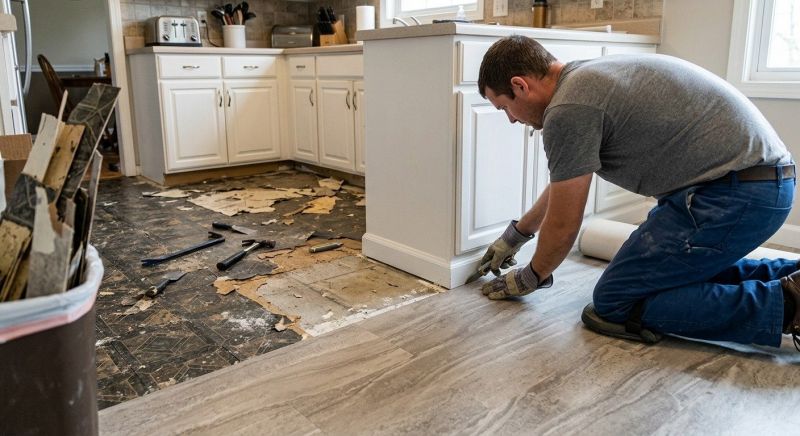 Linoleum Floor Installation in Middletown, DE