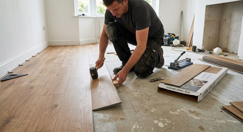 Luxury Vinyl Tile Installation in Smyrna, DE