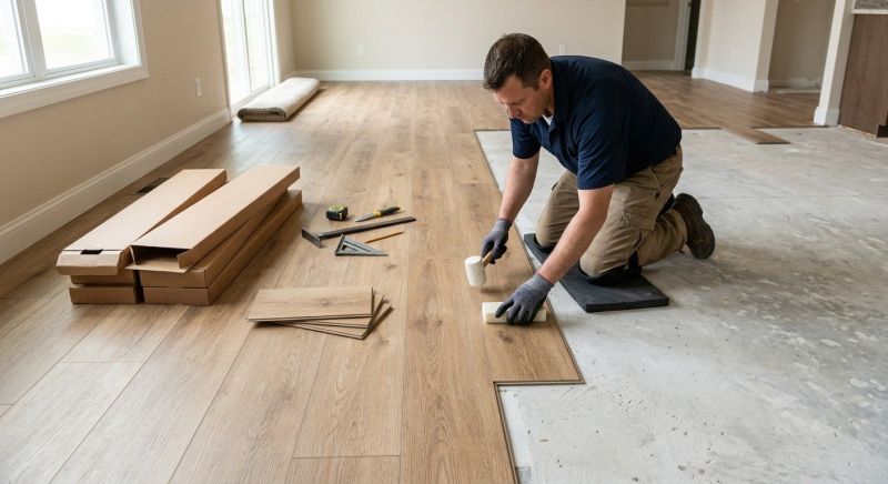 Lvt Flooring Installation in Clayton, DE