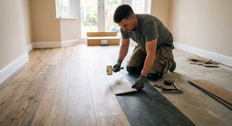 Lvt Flooring Installation in Viola, DE