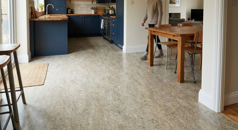 Sheet Linoleum Installation in Viola, DE