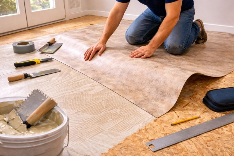 Sheet Vinyl Installation in Smyrna, DE