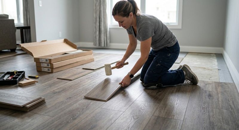 Vinyl Plank Floor Installation in Smyrna, DE