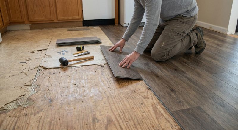 Vinyl Tile Replacement in Smyrna, DE